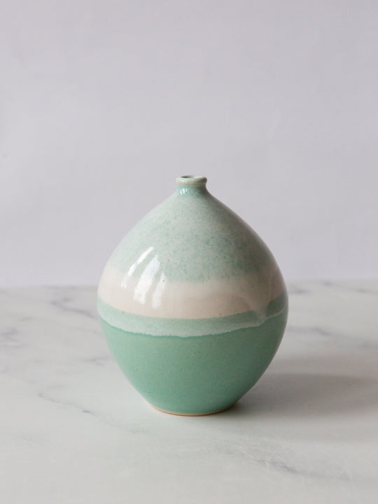 Lagoon Striped Vase