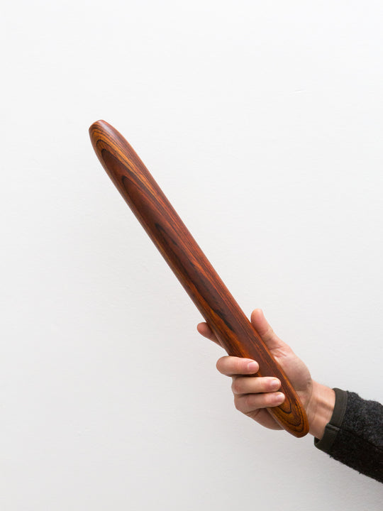 a beautifully luxurious Cocobolo rolling pin
