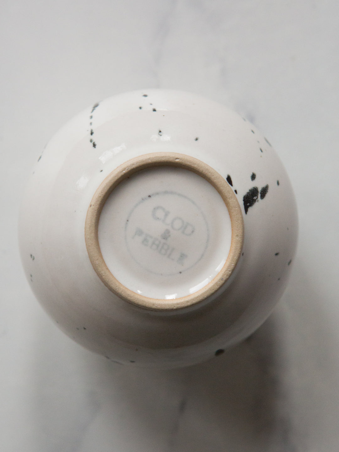 Speckled Mini Moon Vase