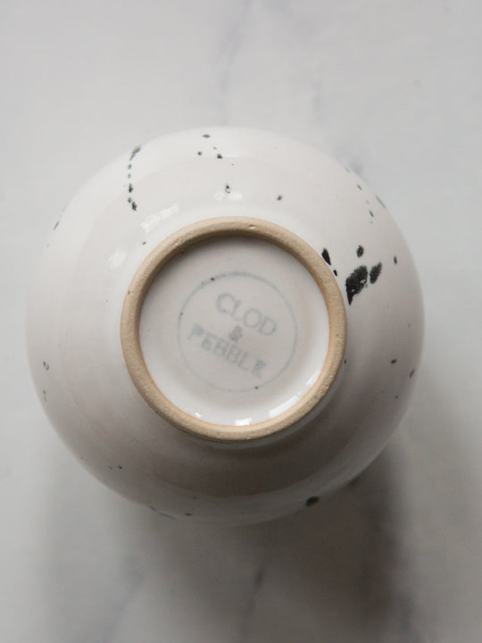 Speckled Mini Moon Vase