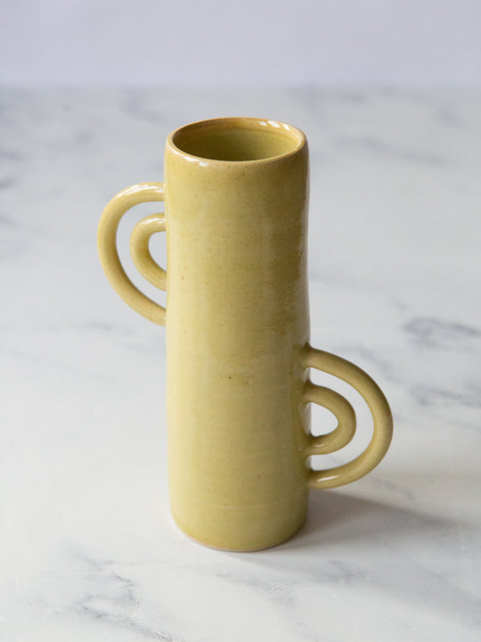 Double Loop Handle Vase