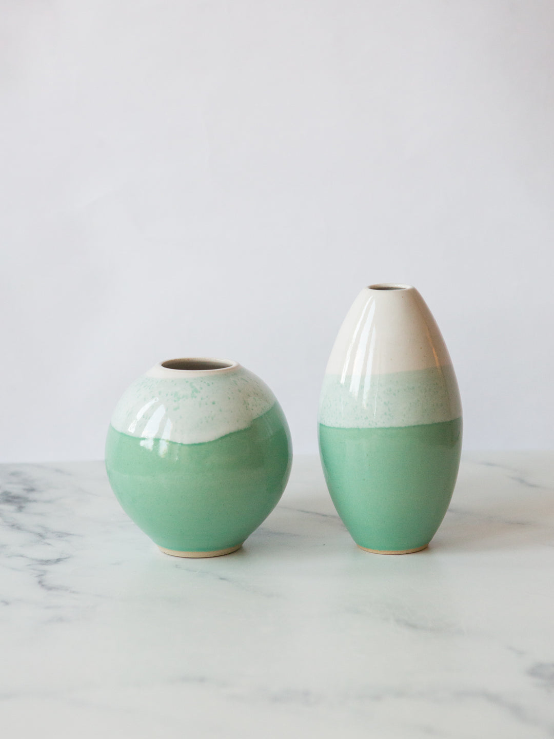 Lagoon Striped Vase