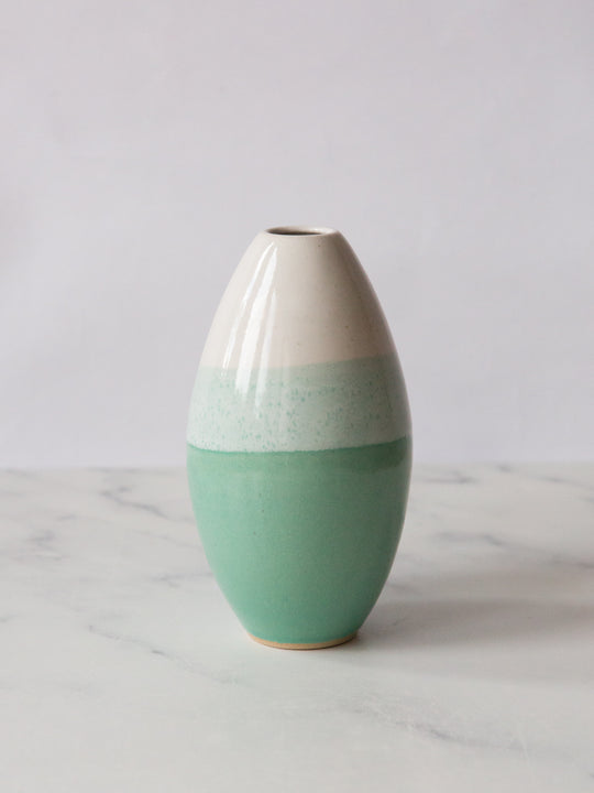 Lagoon Striped Vase