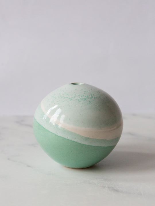 Lagoon Striped Vase