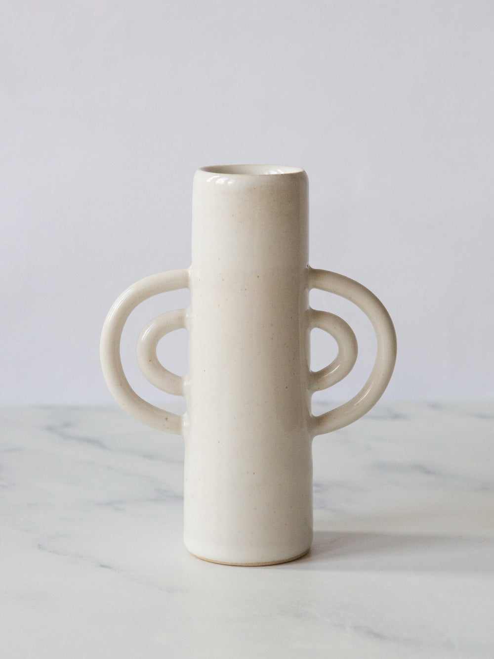 Double Loop Handle Vase