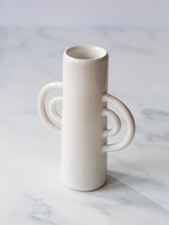 Double Loop Handle Vase